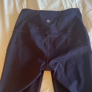 Lululemon eggplant (purple) leggings size 4